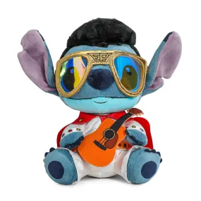 Disney Stitch - White Jumpsuit Elvis Phunny Plush