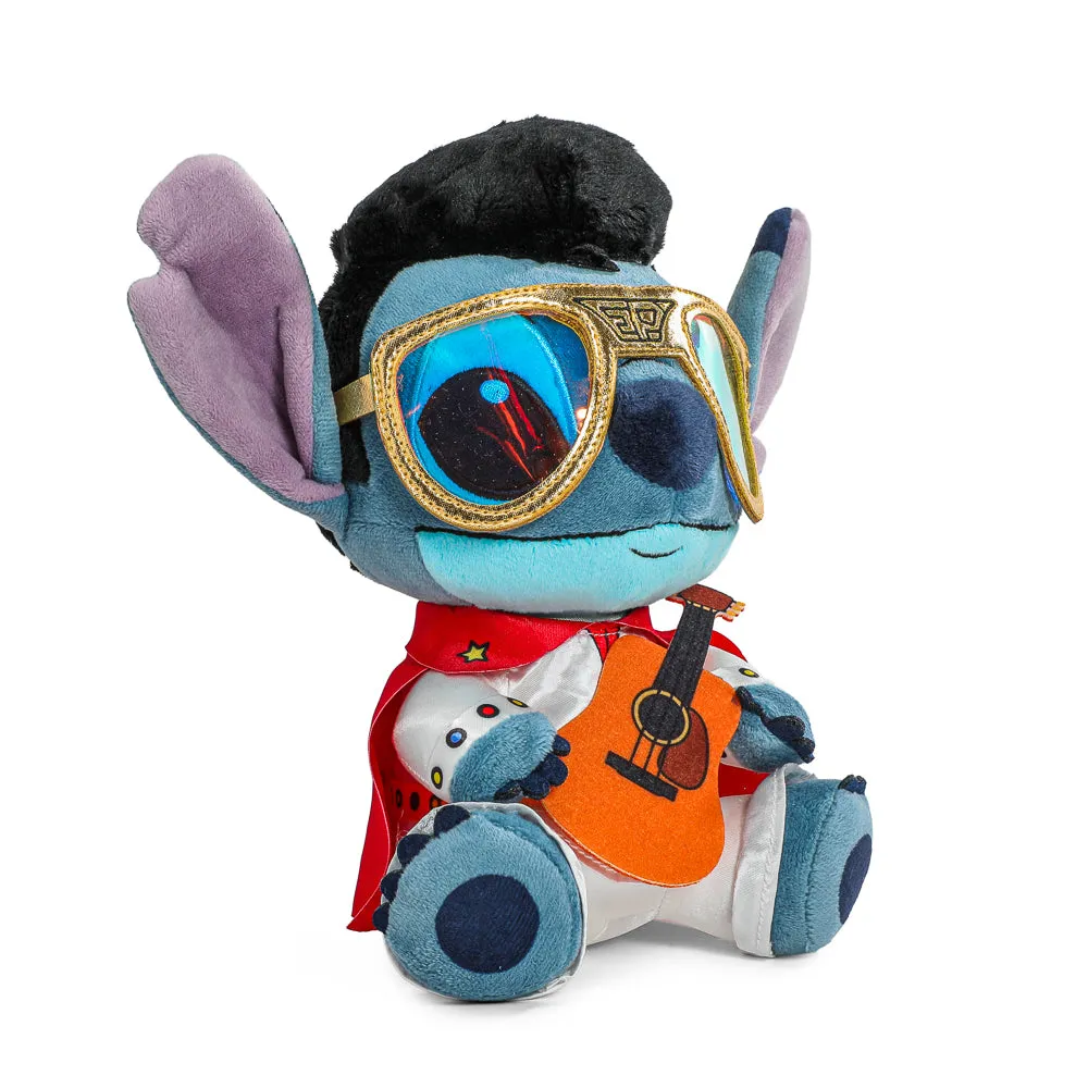 Disney Stitch - White Jumpsuit Elvis Phunny Plush