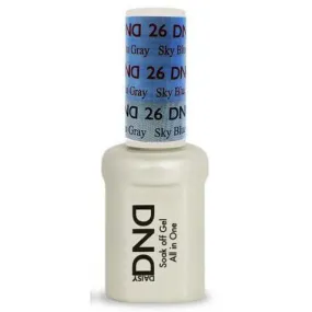 DND - Mood Change Gel - Sky Blue to Gray 0.5 oz - #D26