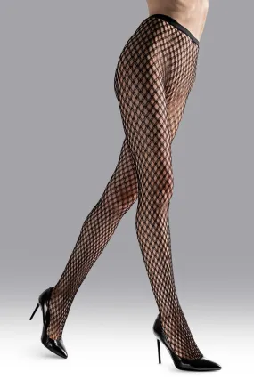 Double Weave Net Tights