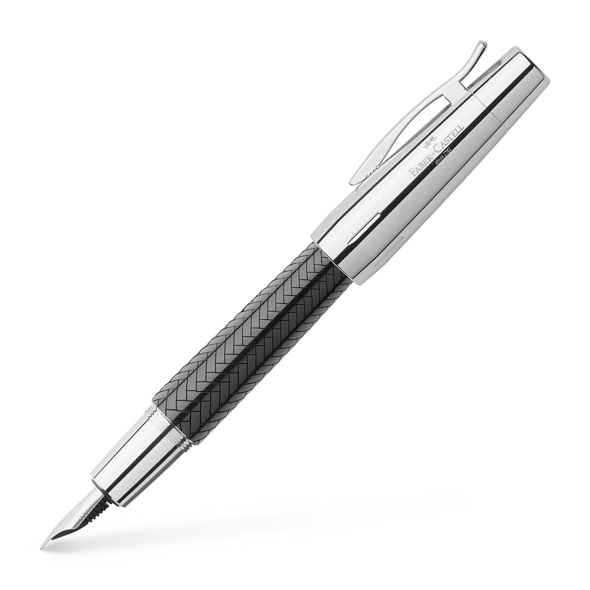 e-motion Fountain Pen, Parquet Black