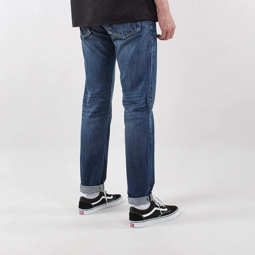 Edwin Regular Tapered Nihon Menpu Dark Pure Indigo Denim Jeans