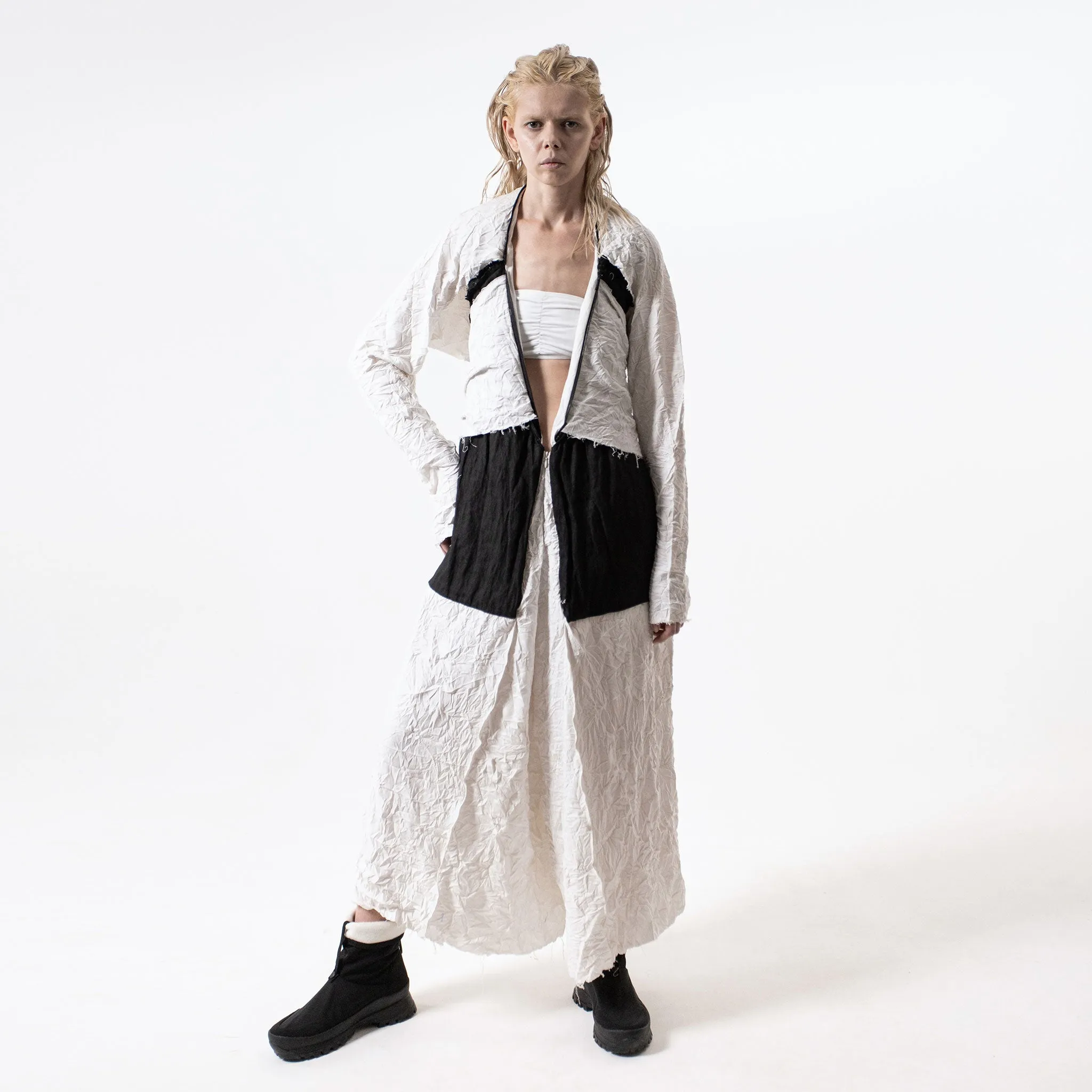 EXTRACT 6-way transforming piece: vest / jacket / coat / jumpsuit