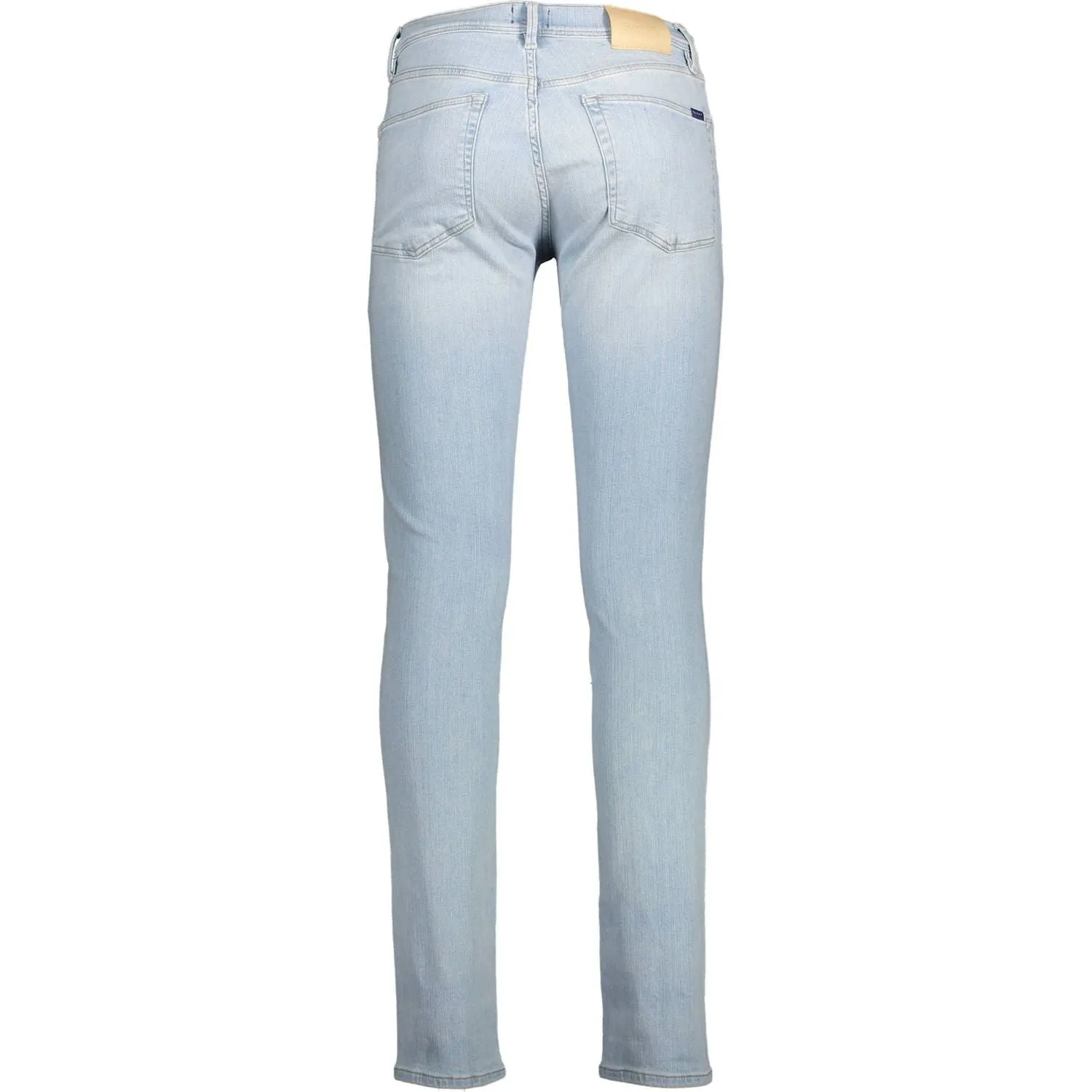 Gant Light Blue Cotton Men Jeans