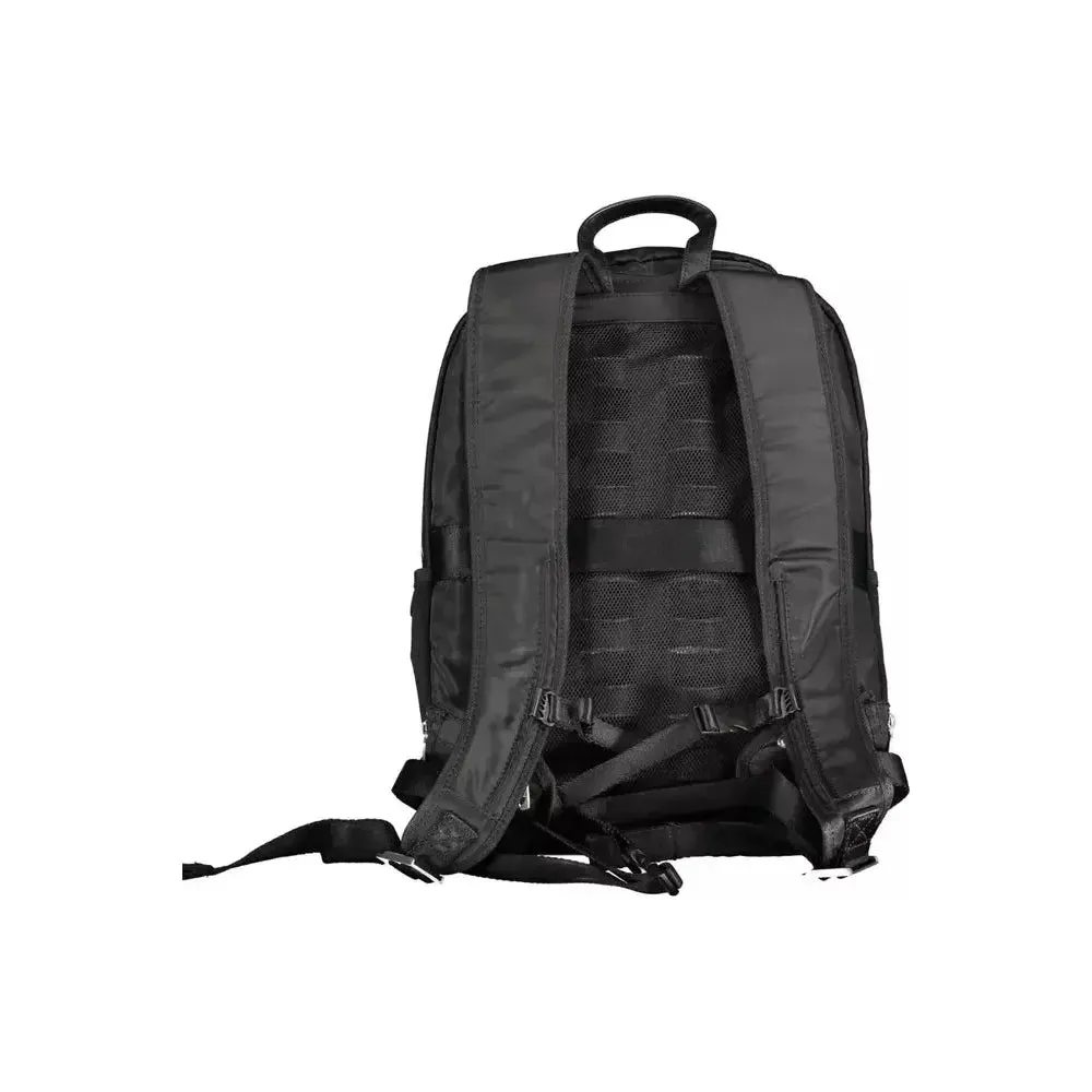 Guess Jeans Black Polyamide Men Backpack