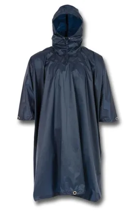 HIGHLANDER ADVENTURE RIPSTOP PONCHO - NAVY BLUE