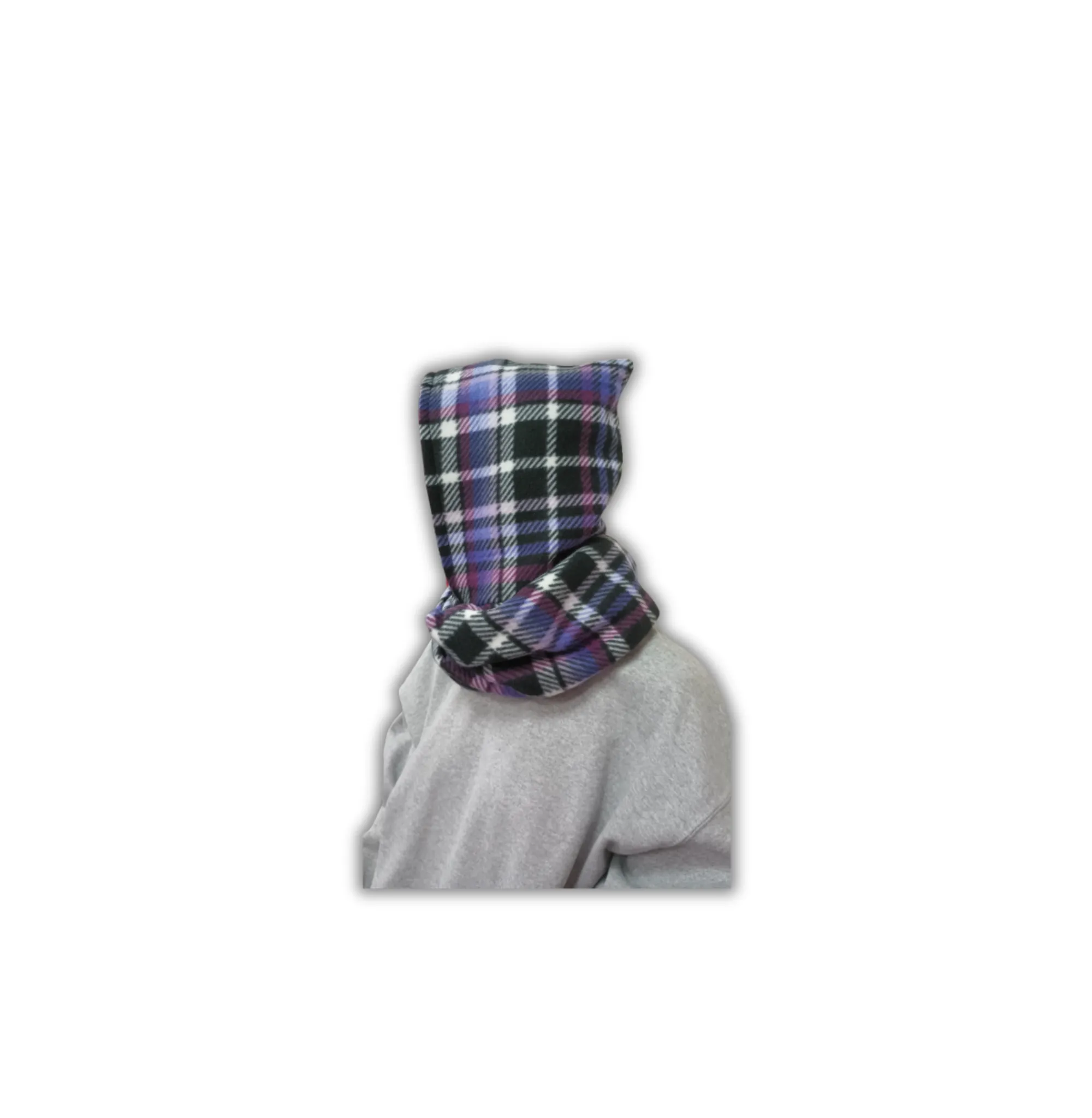 Hooded Fleece scarf