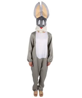 HPO Adult Women's Cartoon Short Series Bunny Costume I Suitable for Halloween I Flame-retardant Synthetic Fabric