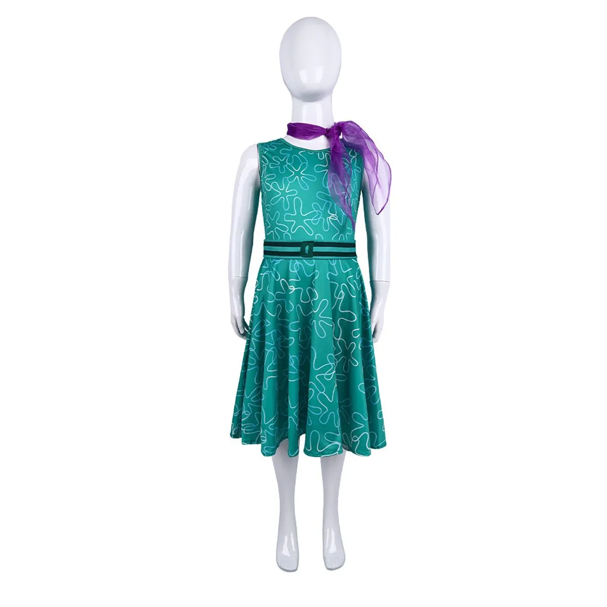 Inside Out 2 Disgust & Joy Cosplay Costume Set