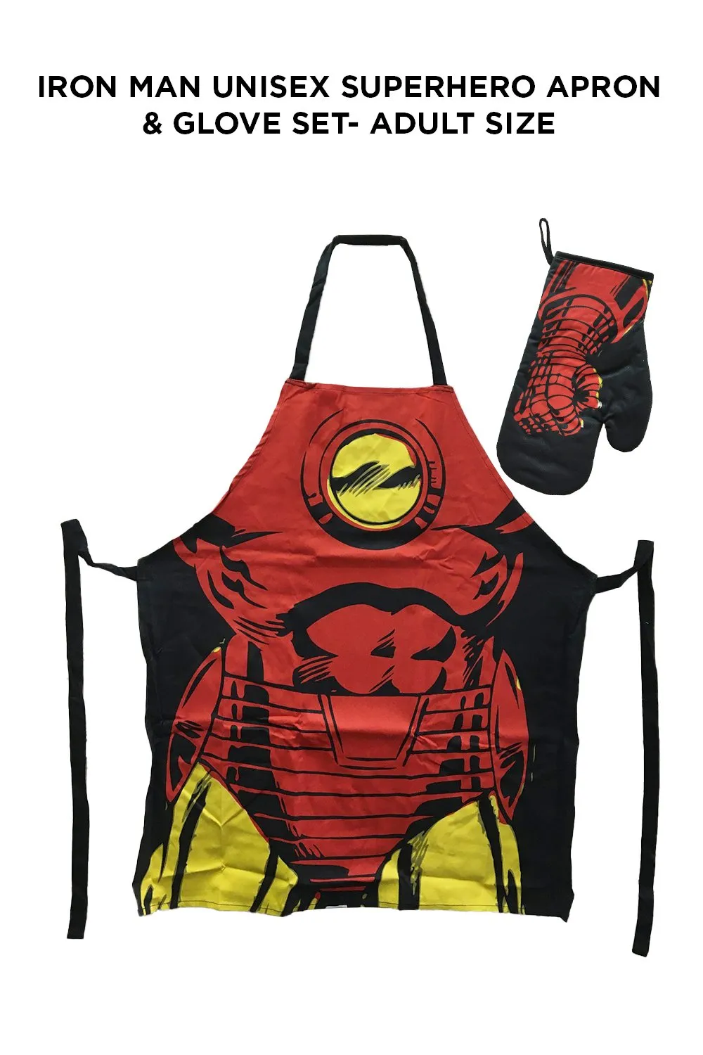 Iron Man Apron  & Glove Gift Set