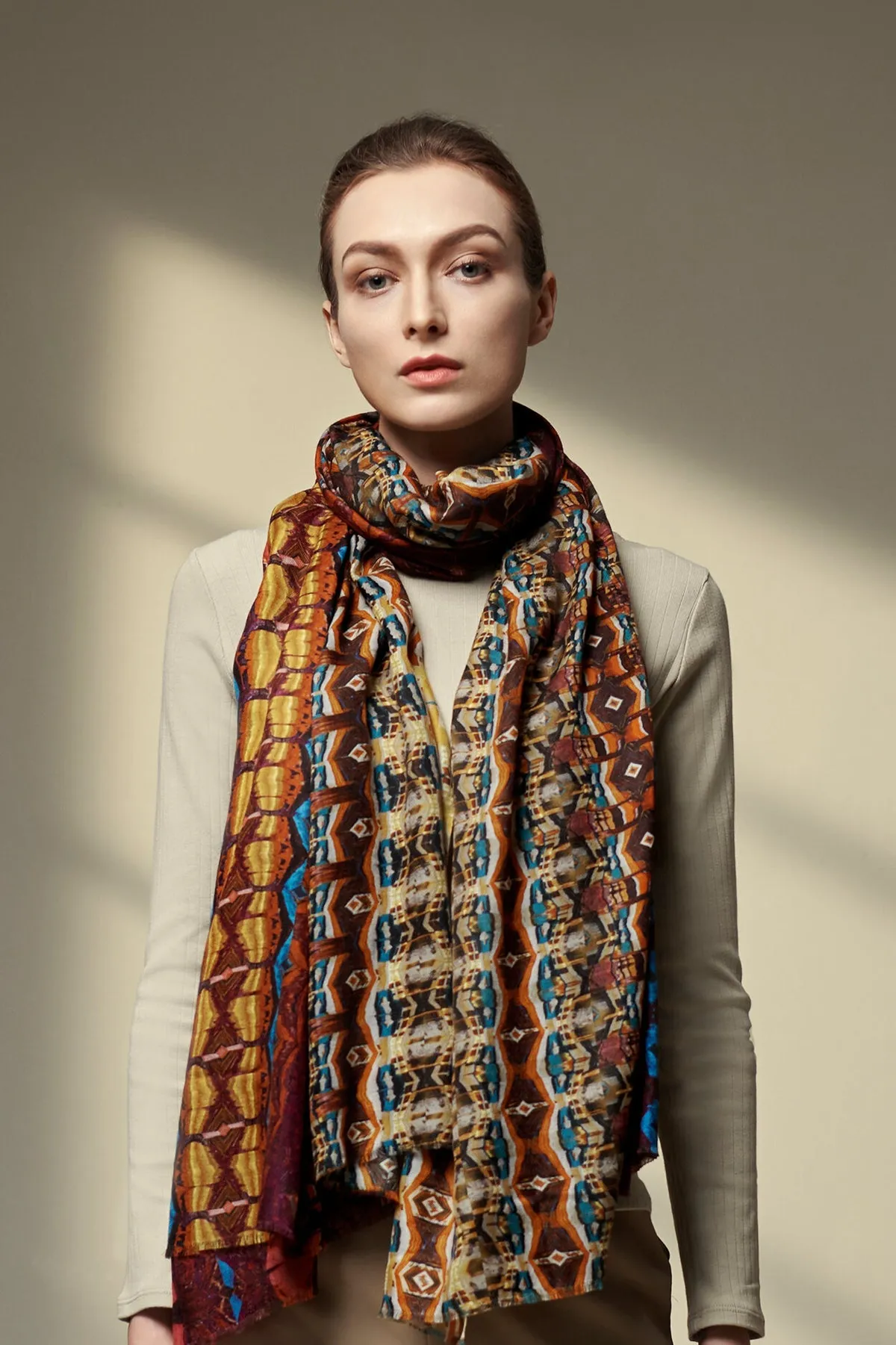 JAZZ ICON PURE WOOL SCARF