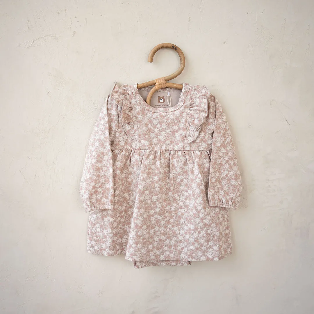 JBØRN Organic Cotton Baby Girl Floral Dress