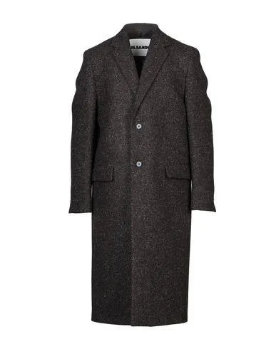 Jil Sander Man Coat Dark brown 40 suit