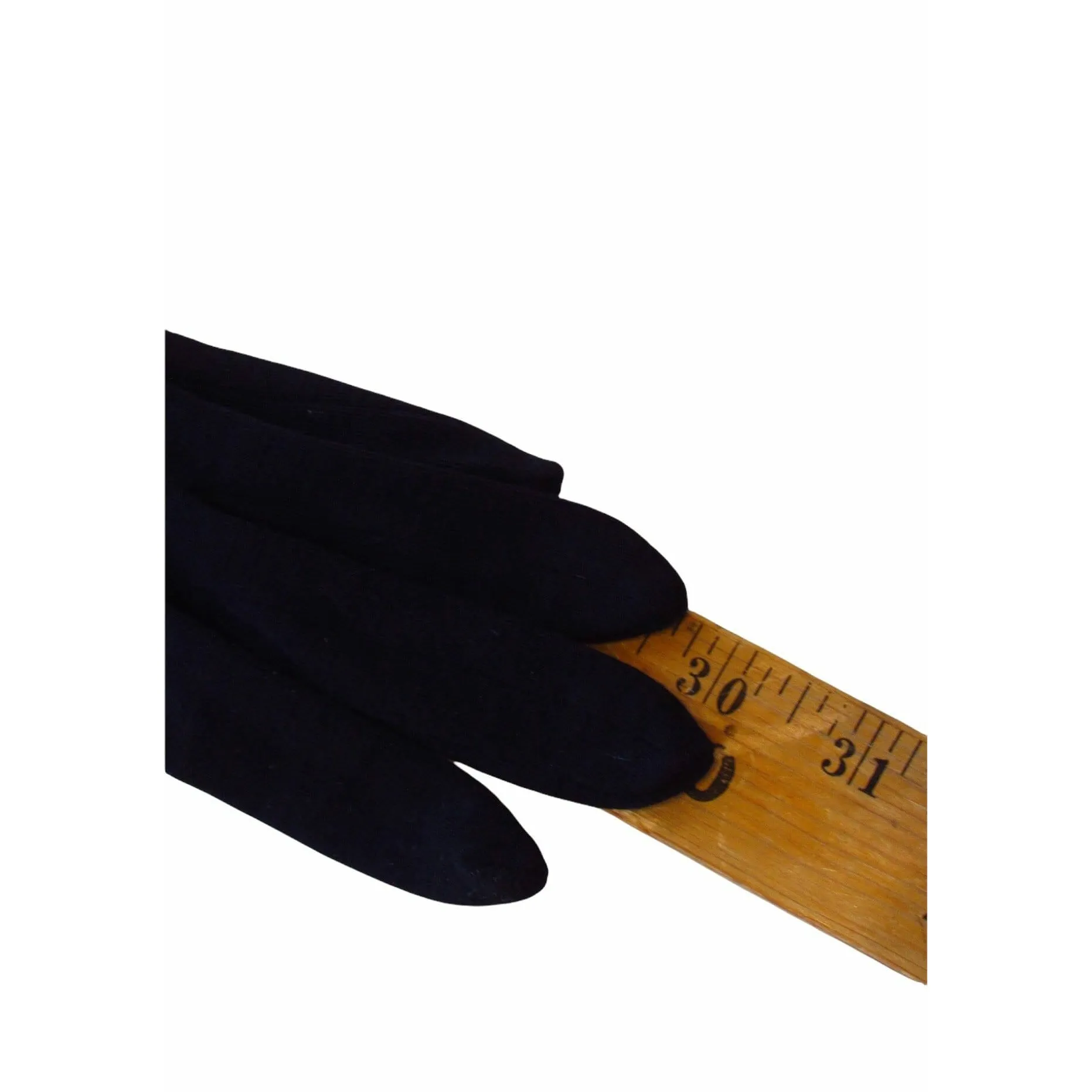 Junya Watanabe Ex-long Black Wool Gloves