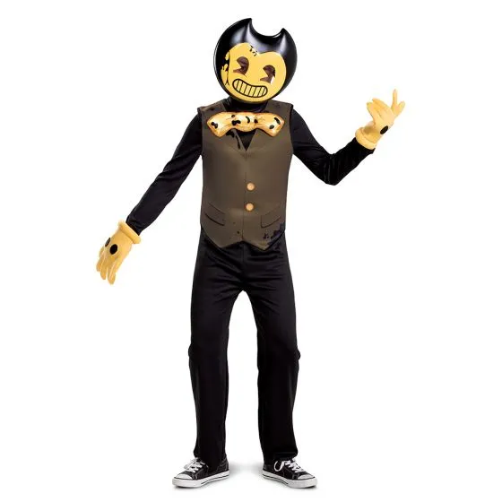 Kids Bendy & the Dark Revival Classic Bendy Costume