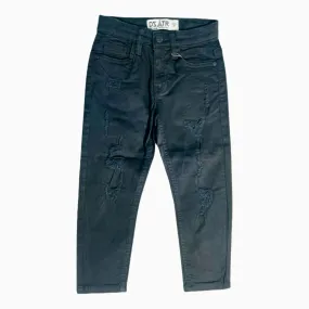 Kids Rips Jeans Denim Skinny Pant