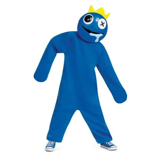 Kids Roblox Rainbow Friends Classic Blue Costume