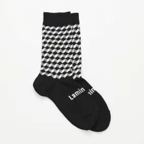 Lamington Adult Merino Crew Socks - Rook