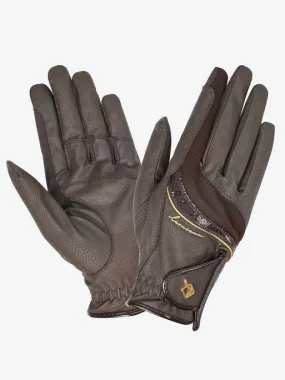 LeMieux Competition Brown Gloves