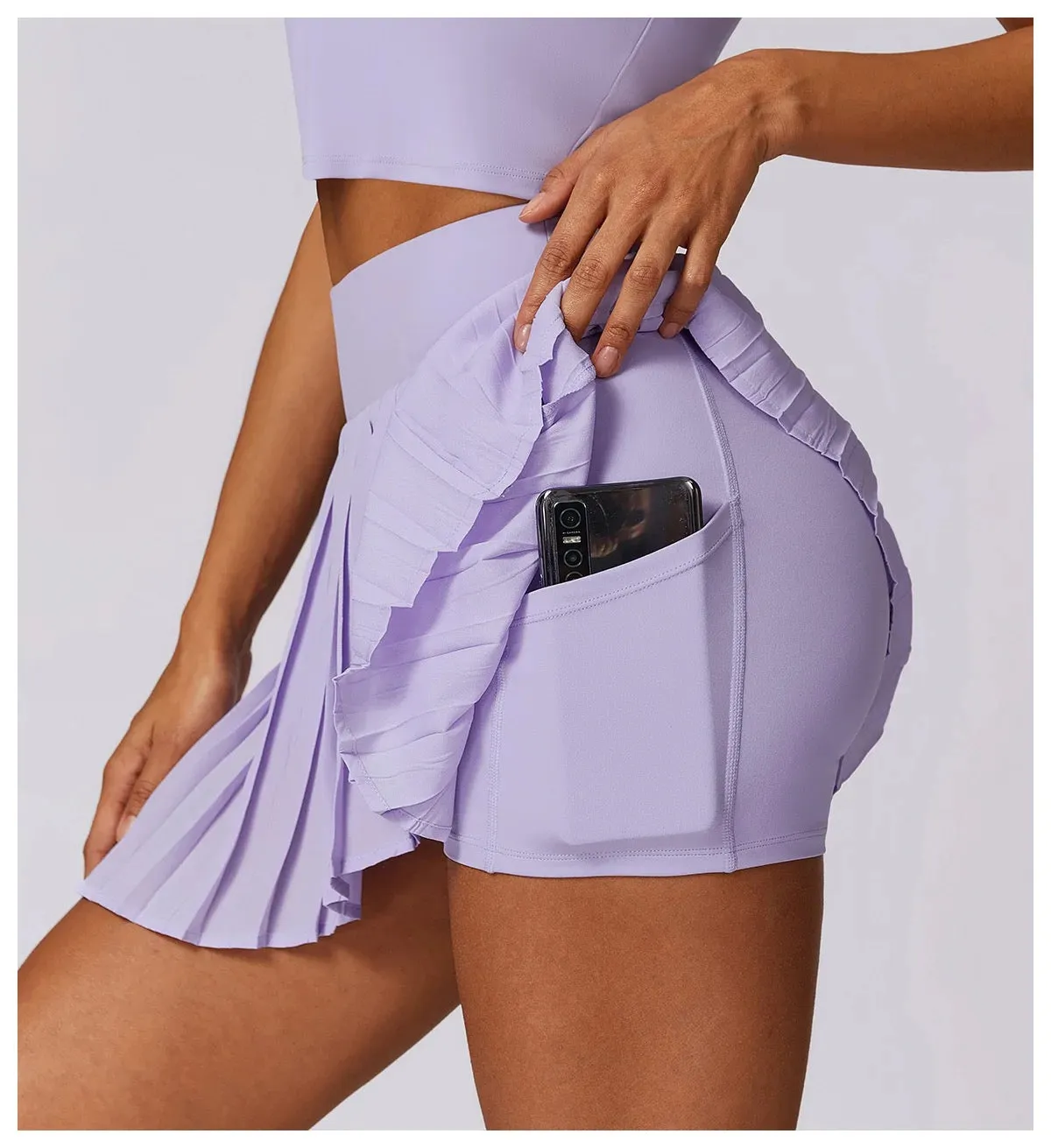 Lia Tenniscore Trendy Short Skirts