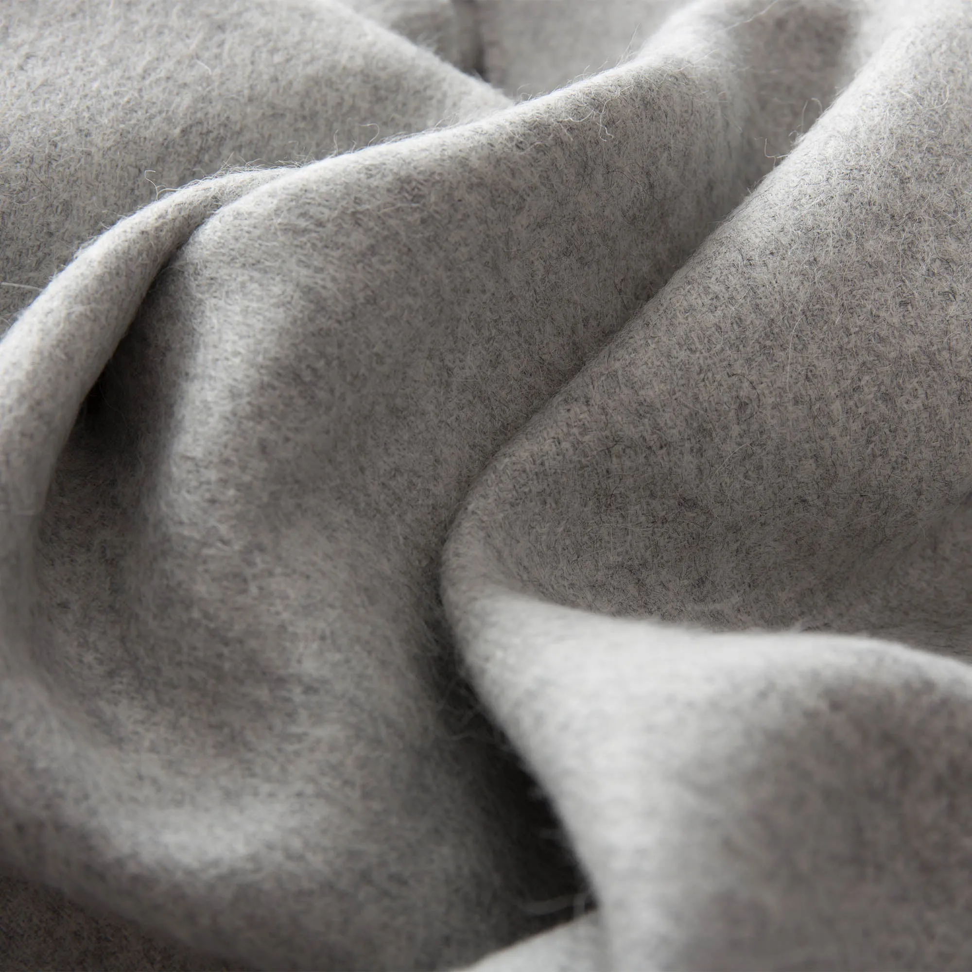 Limon Alpaca Scarf [Light grey]