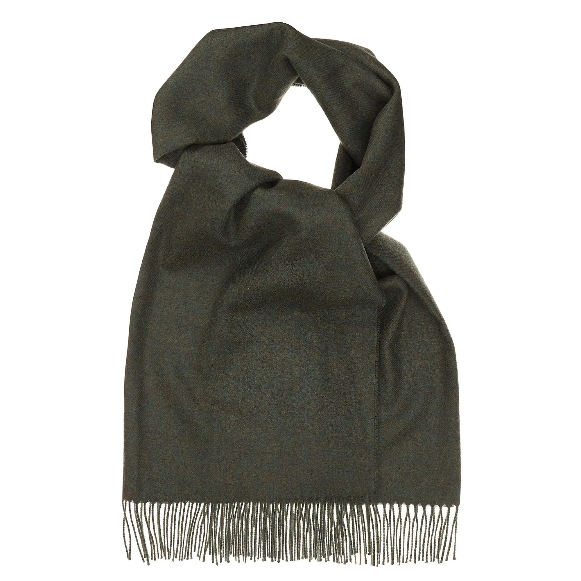 Limon Alpaca Scarf [Moss green]