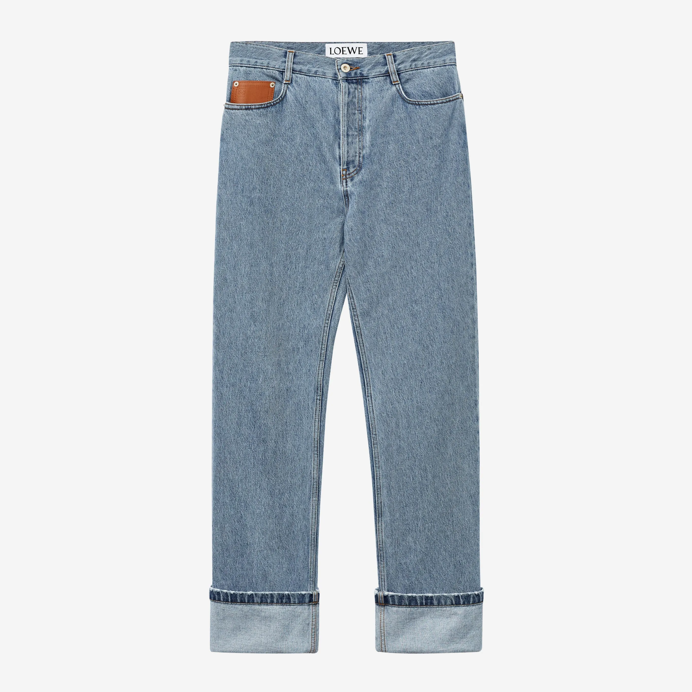 Loewe Fisherman Turn Up Jeans