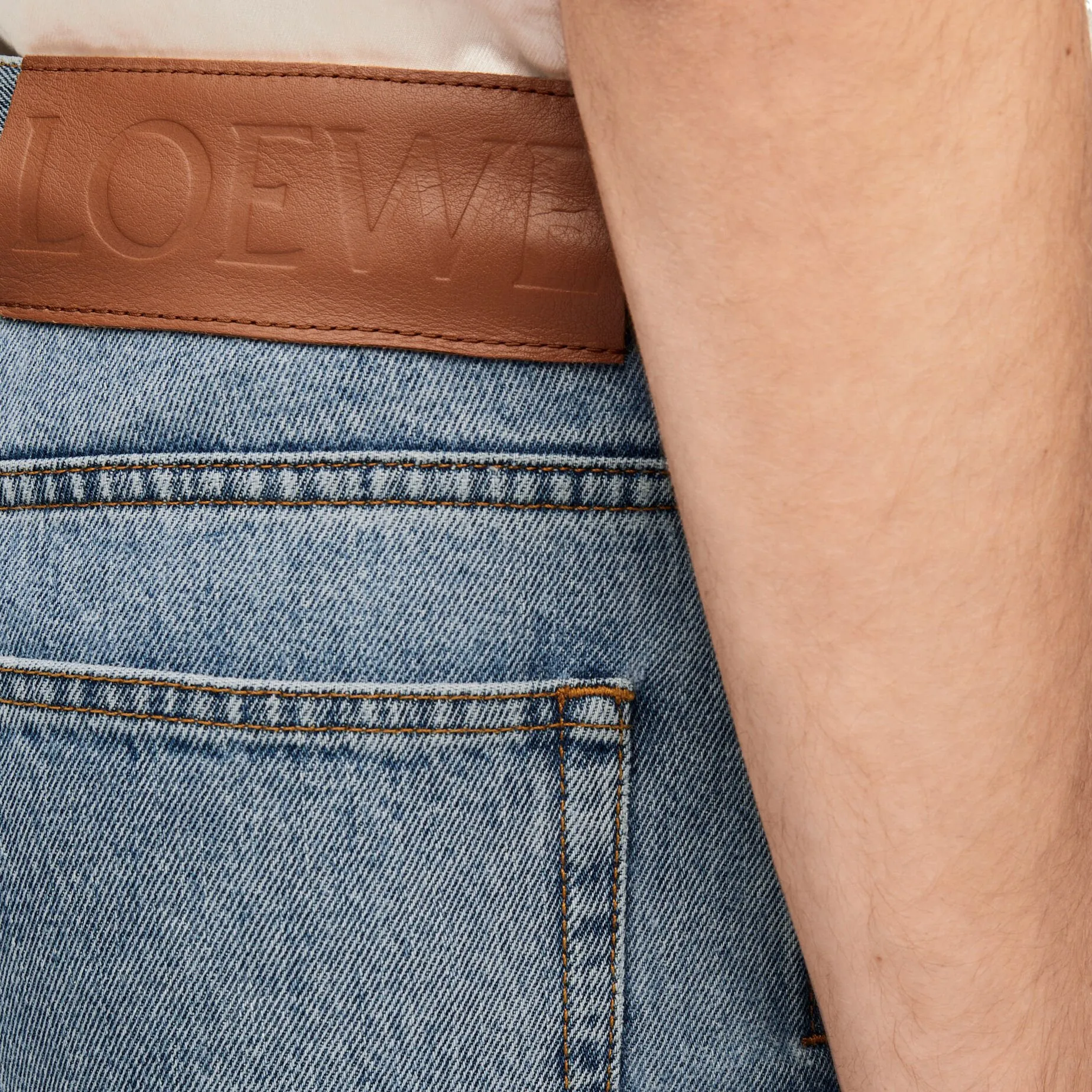 Loewe Fisherman Turn Up Jeans