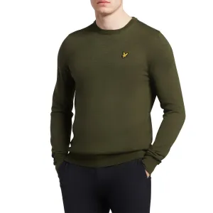 Lyle & Scott Crew Neck Pullover - Cactus Green