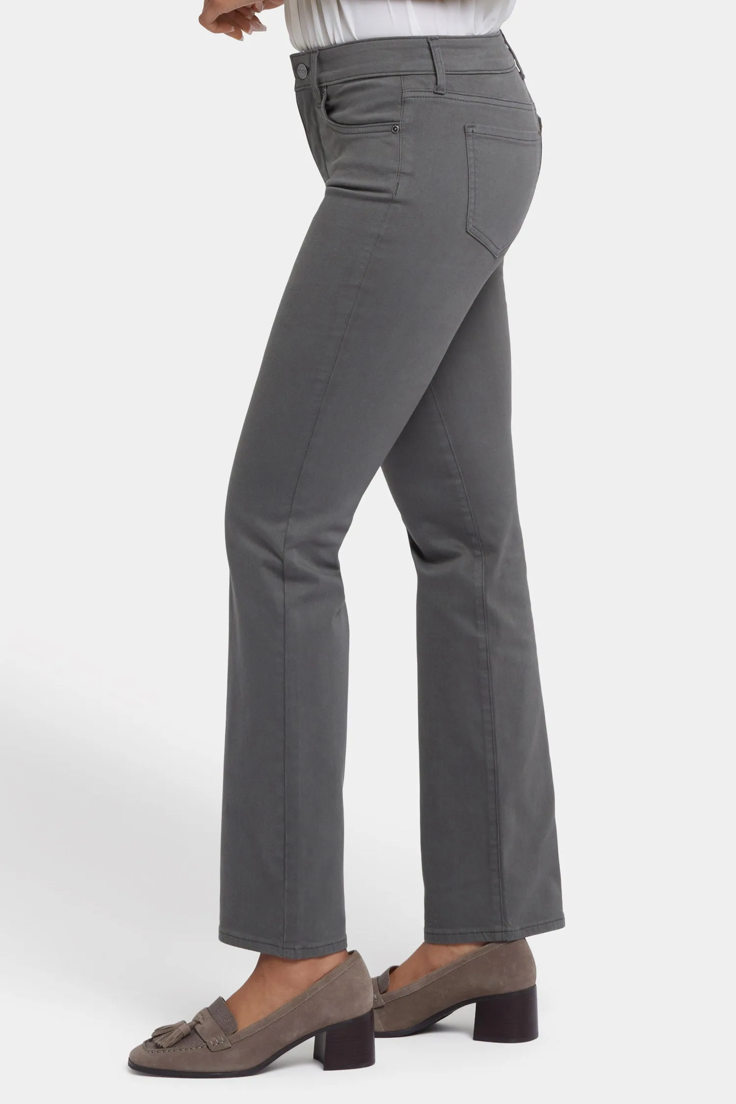 Marilyn Straight Jeans In Petite - Vine Leaf