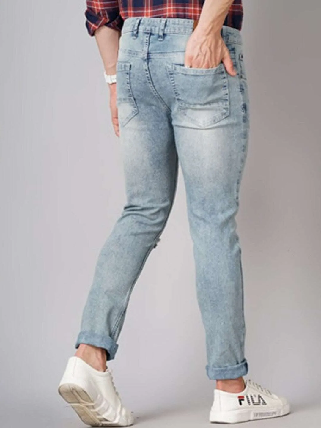 Men Acid Wash Jeans