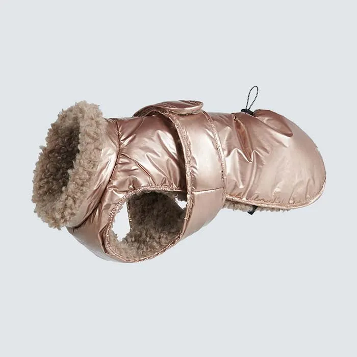 Metallic Slip-on Insulated Dog Jacket