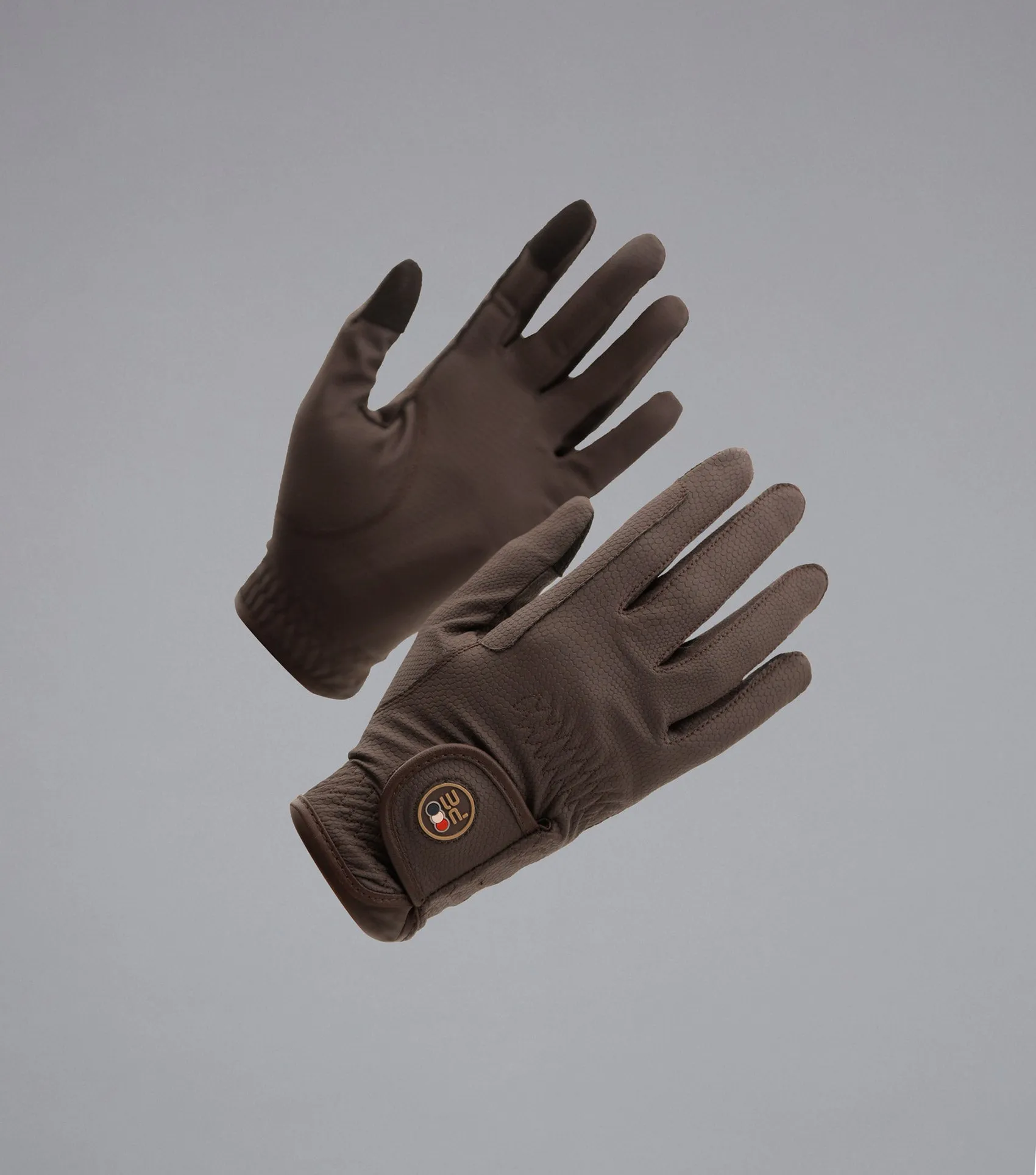 Metaro Junior Riding Gloves Brown