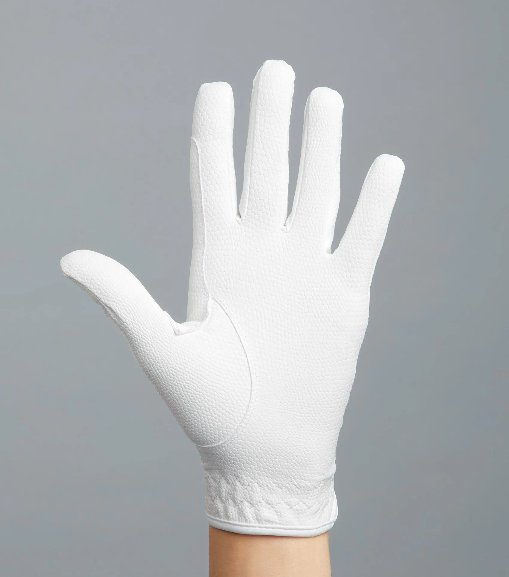 Metaro Ladies Competition Riding Gloves White