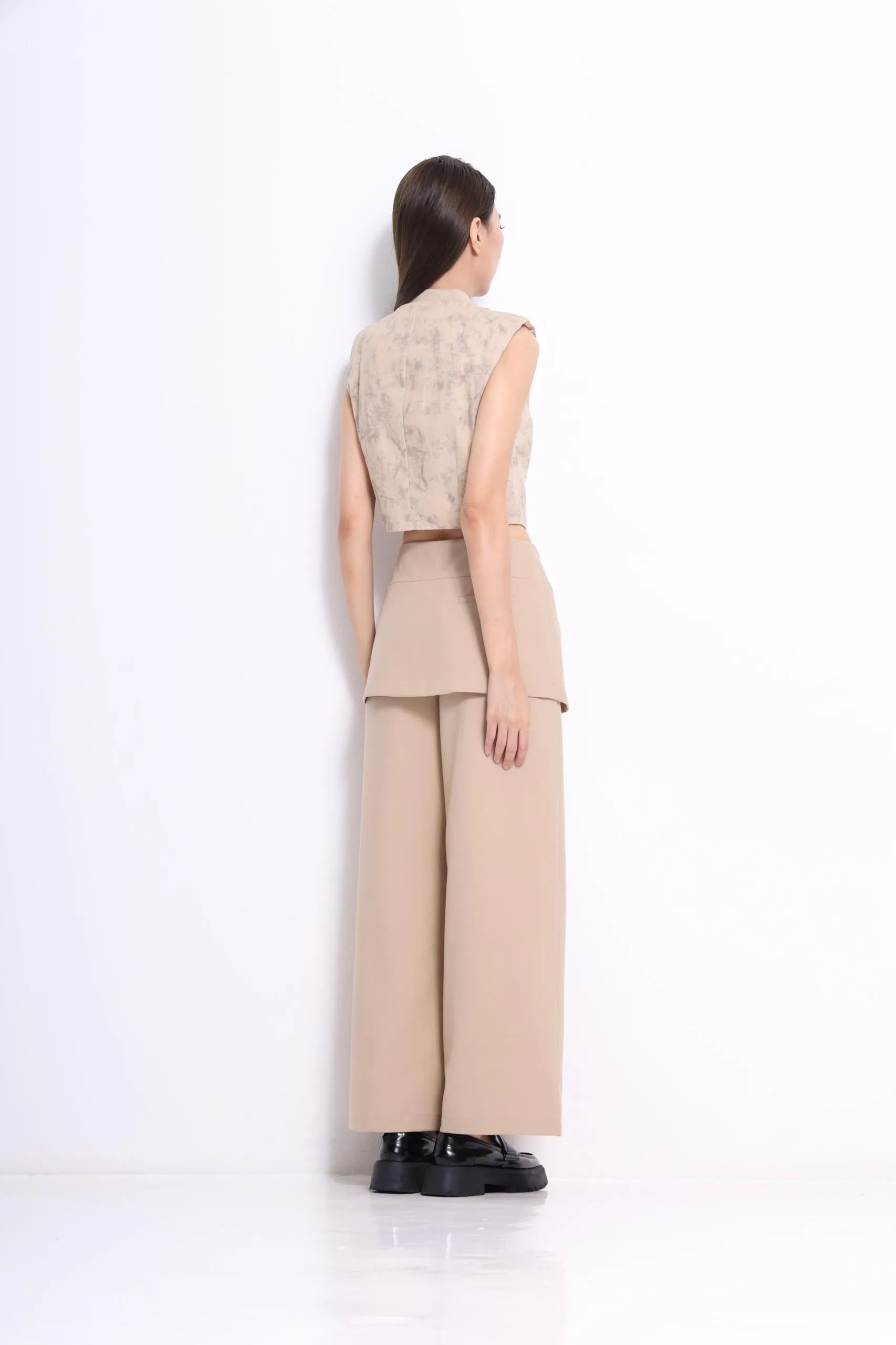 Nika Tailored Wide Legged Pants