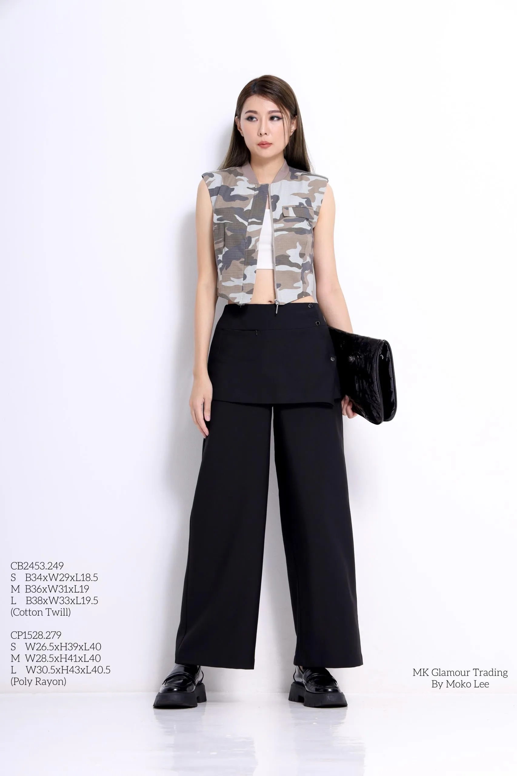 Nika Tailored Wide Legged Pants