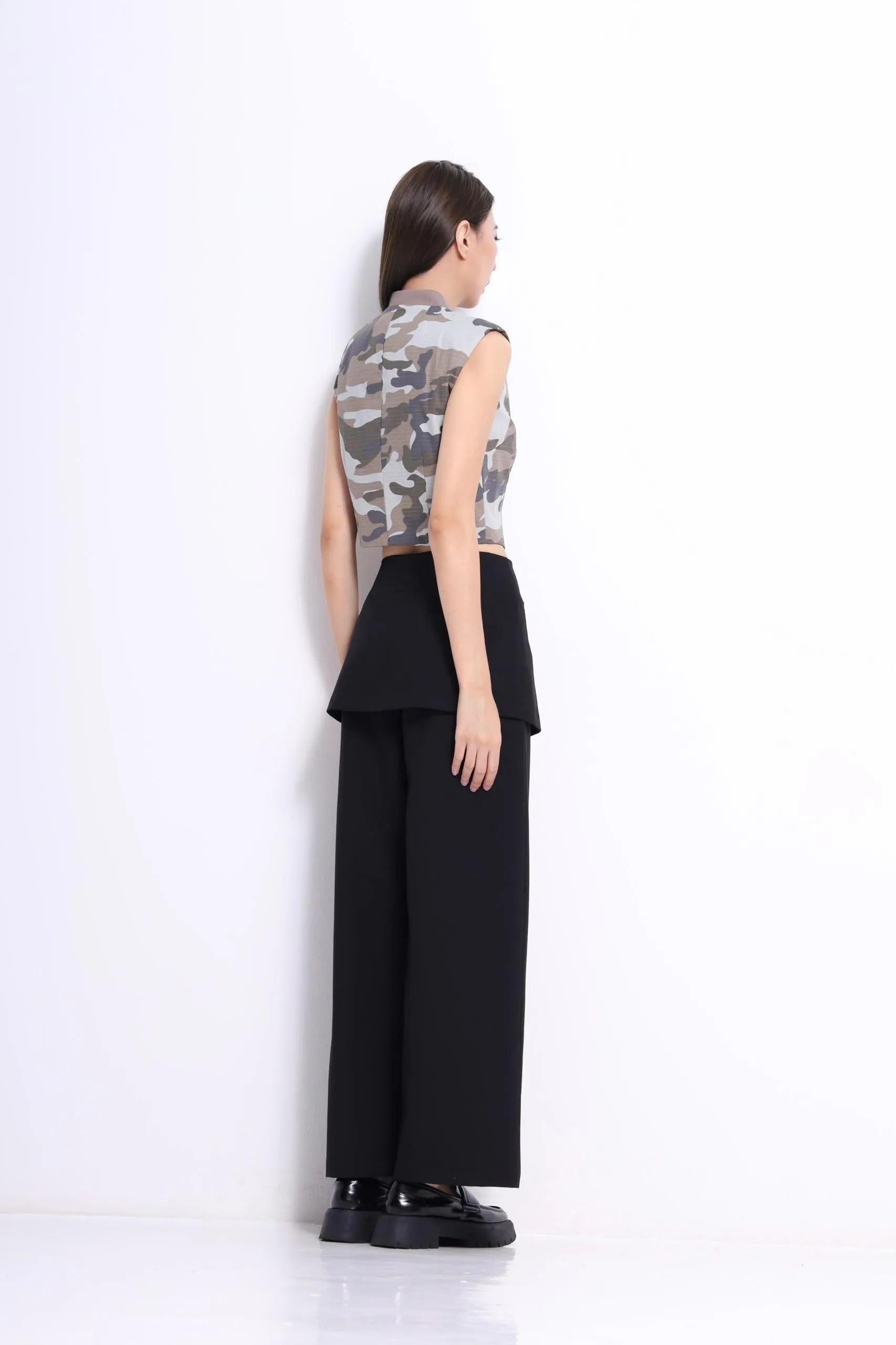 Nika Tailored Wide Legged Pants