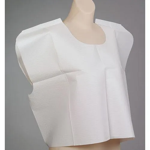 Nonwoven Examination Capes - Front/Back Opening