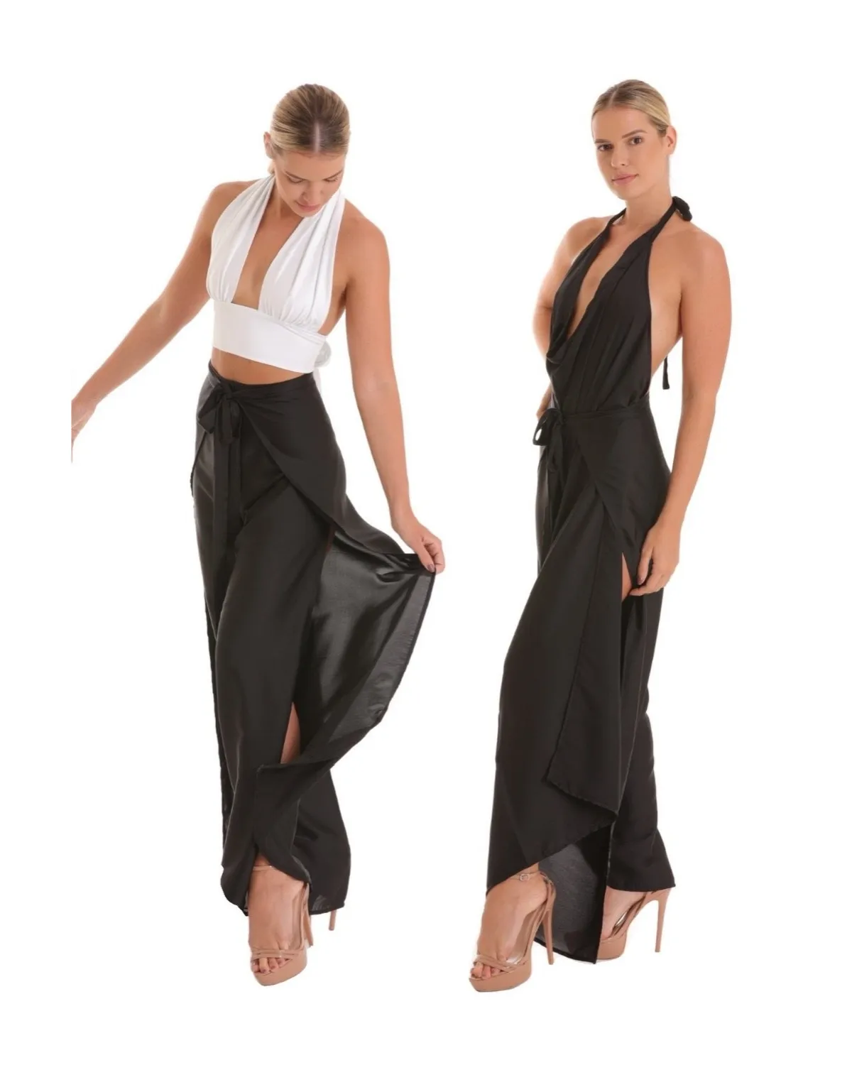 Pant to Jumpsuit - Viscose Satin