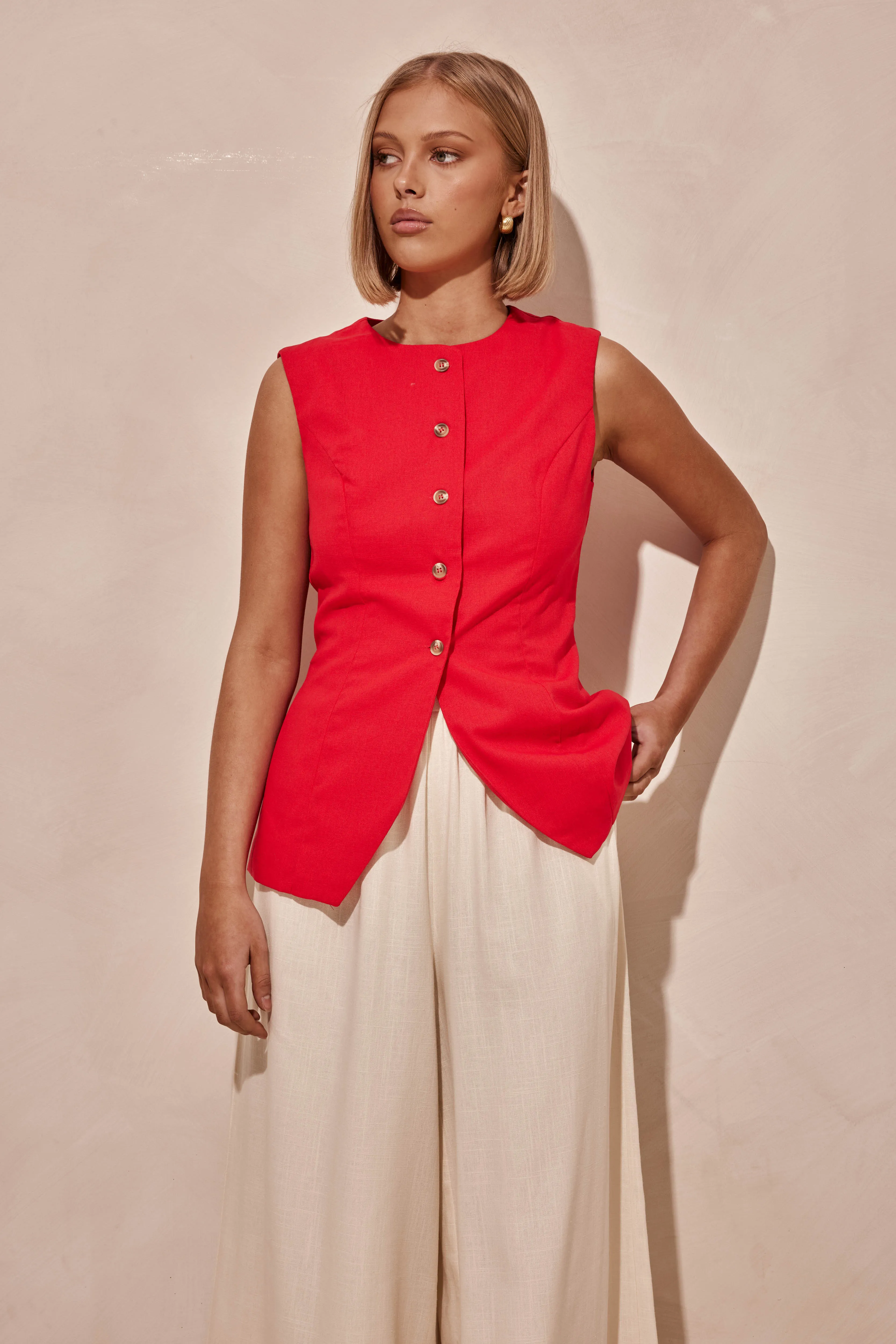 Pearson Vest (Red)