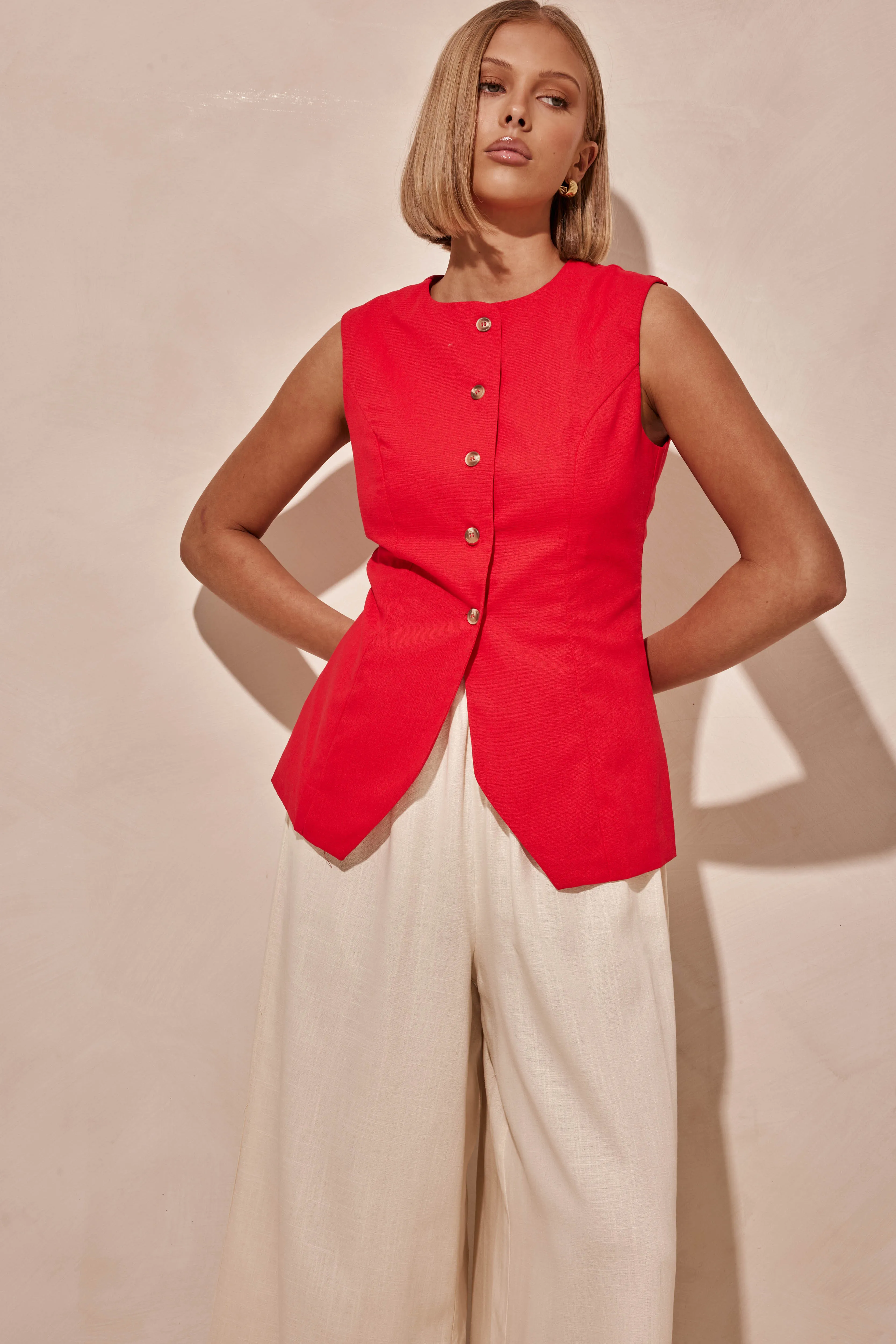 Pearson Vest (Red)