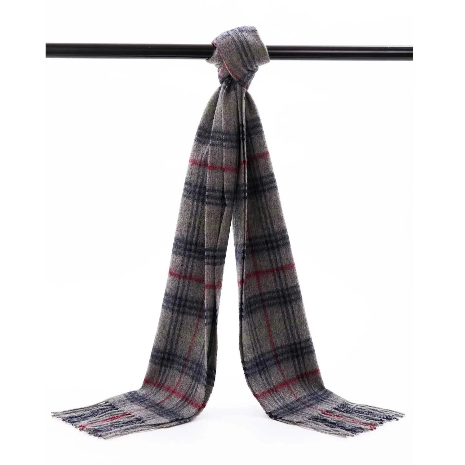 POSH FLEECE Pure Wool Luxurious Scarf with Fringed Trim SGB10024