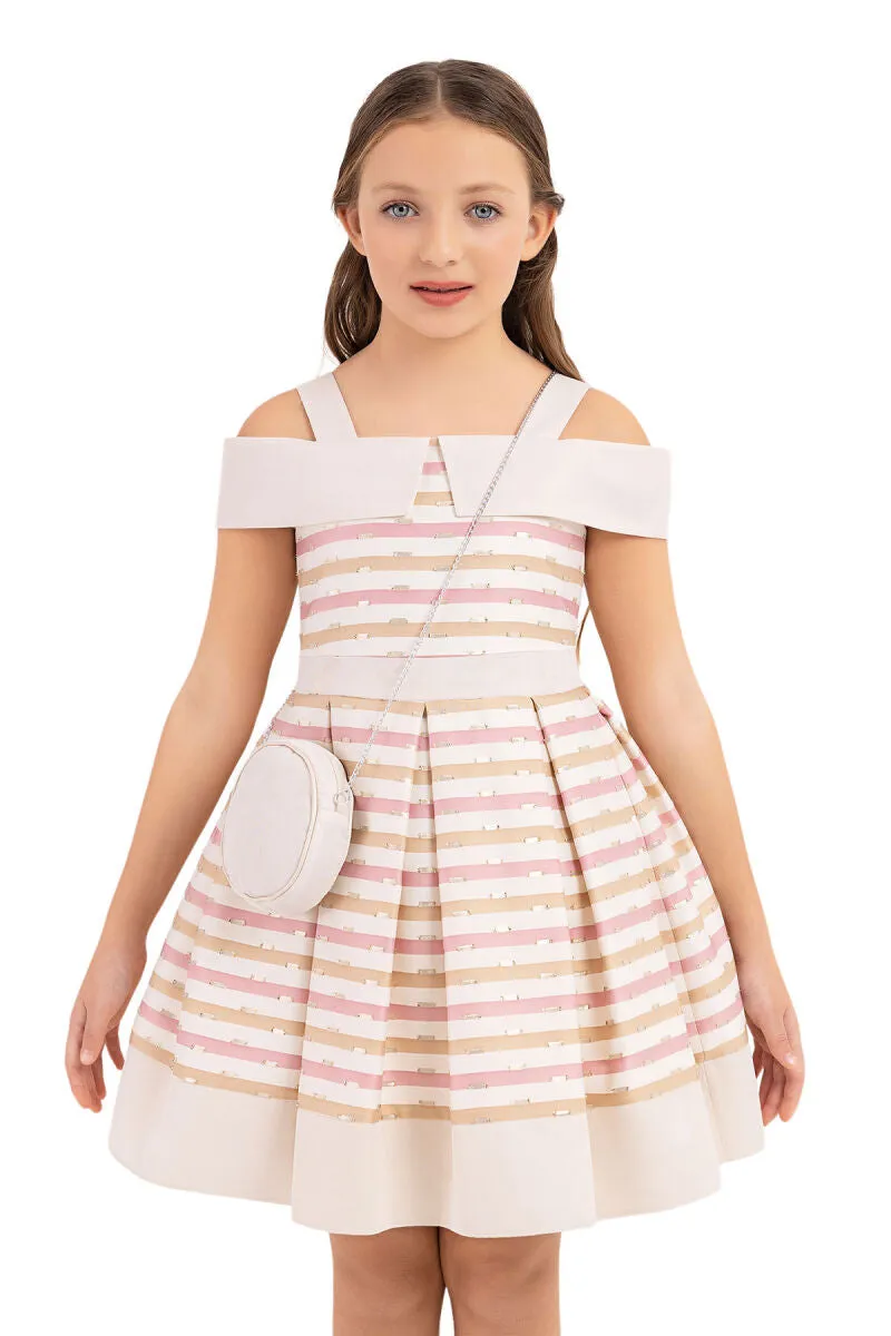 Princess Collar Dress - Pink