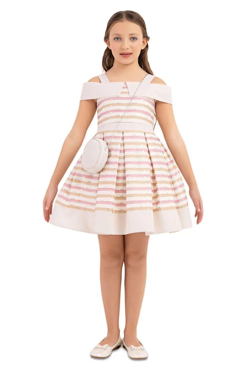 Princess Collar Dress - Pink