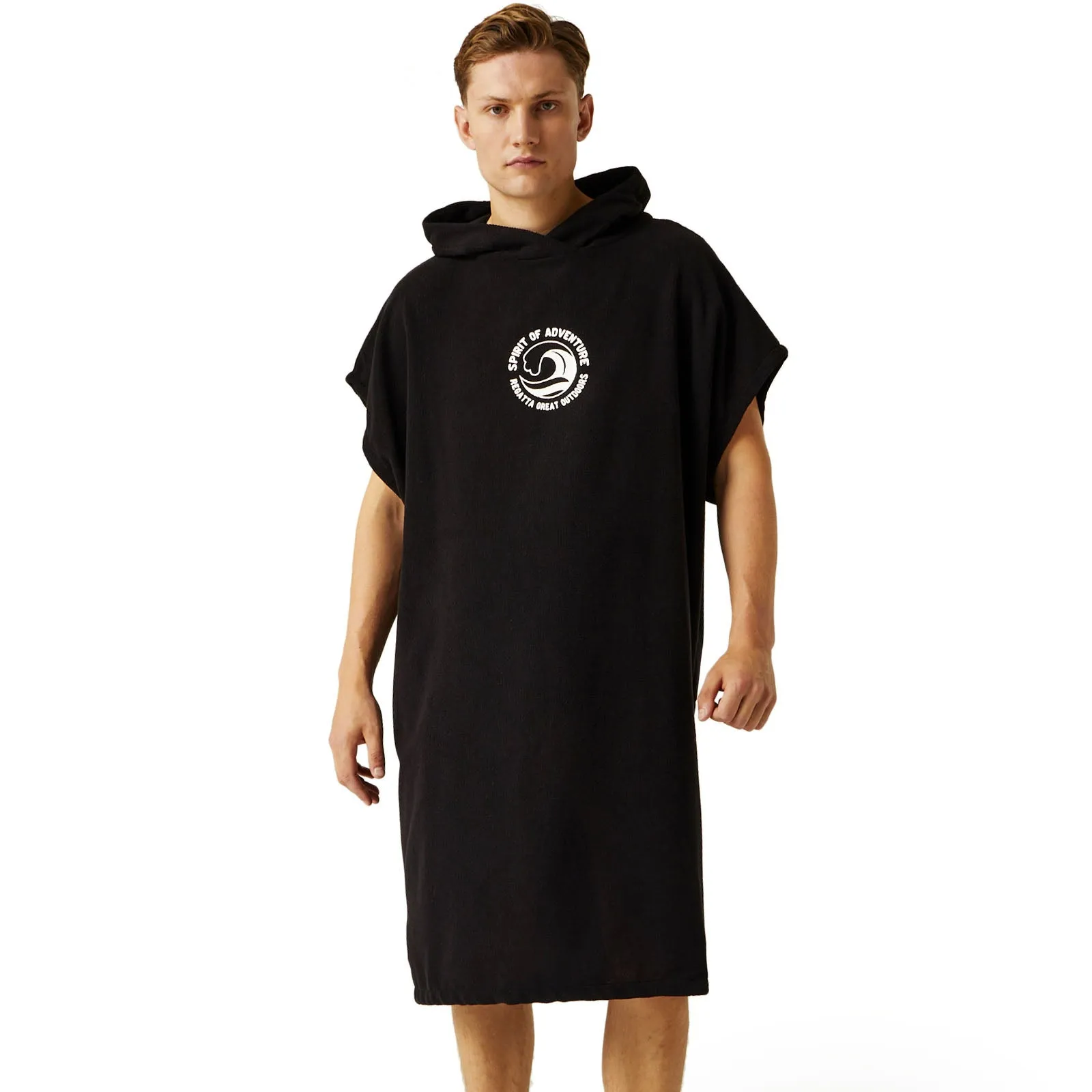 Regatta Adults Hooded Towel Poncho