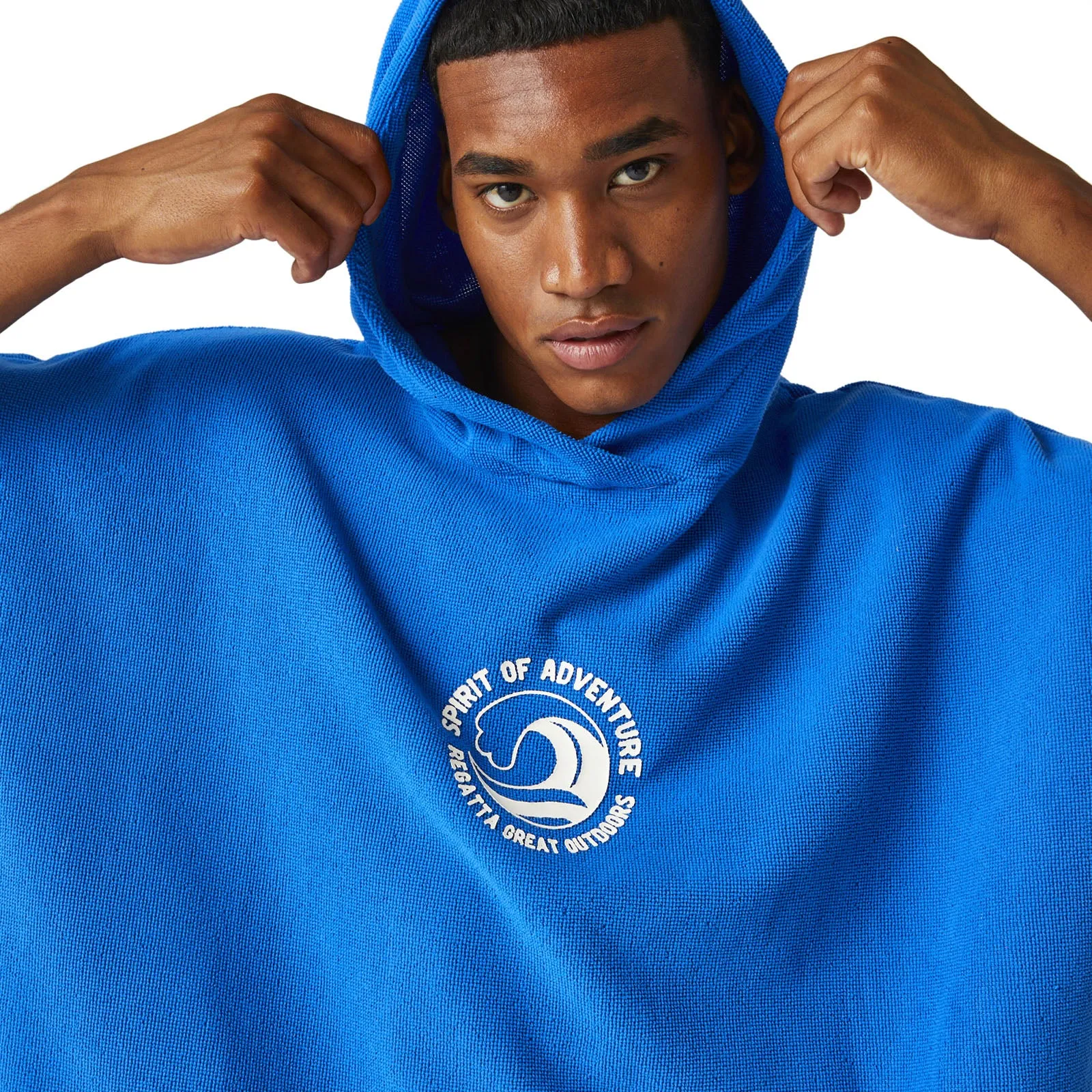 Regatta Adults Hooded Towel Poncho