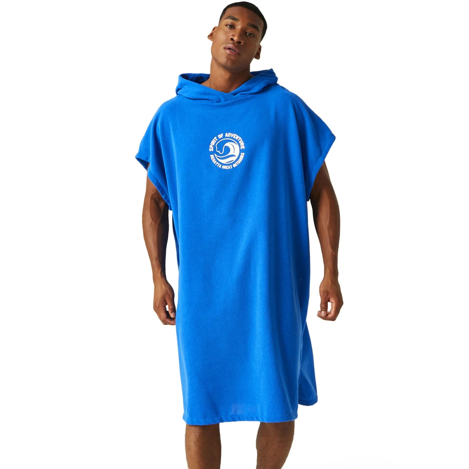 Regatta Adults Hooded Towel Poncho