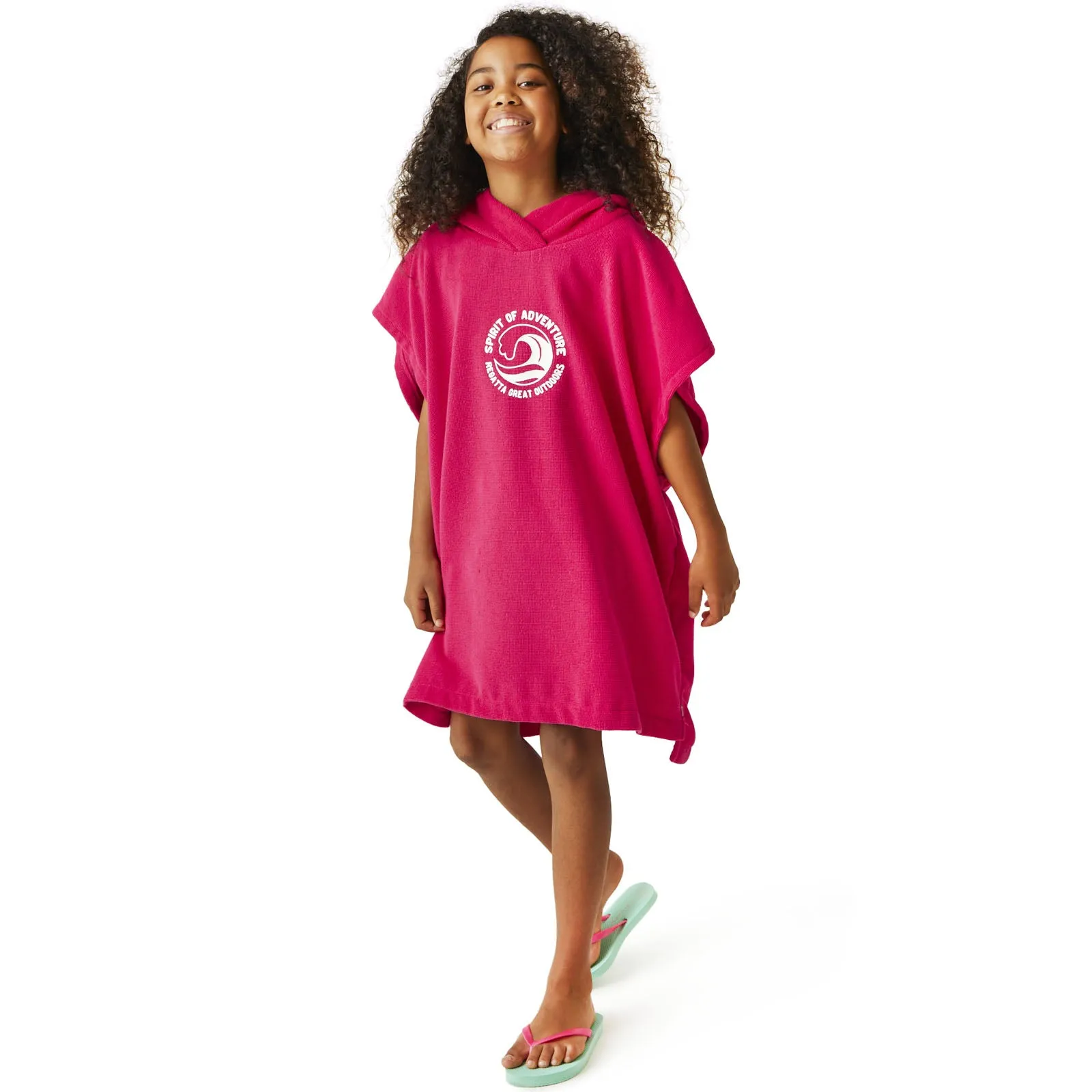 Regatta Kids Hooded Surf Surfing Swim Swimming Beach Towel Poncho