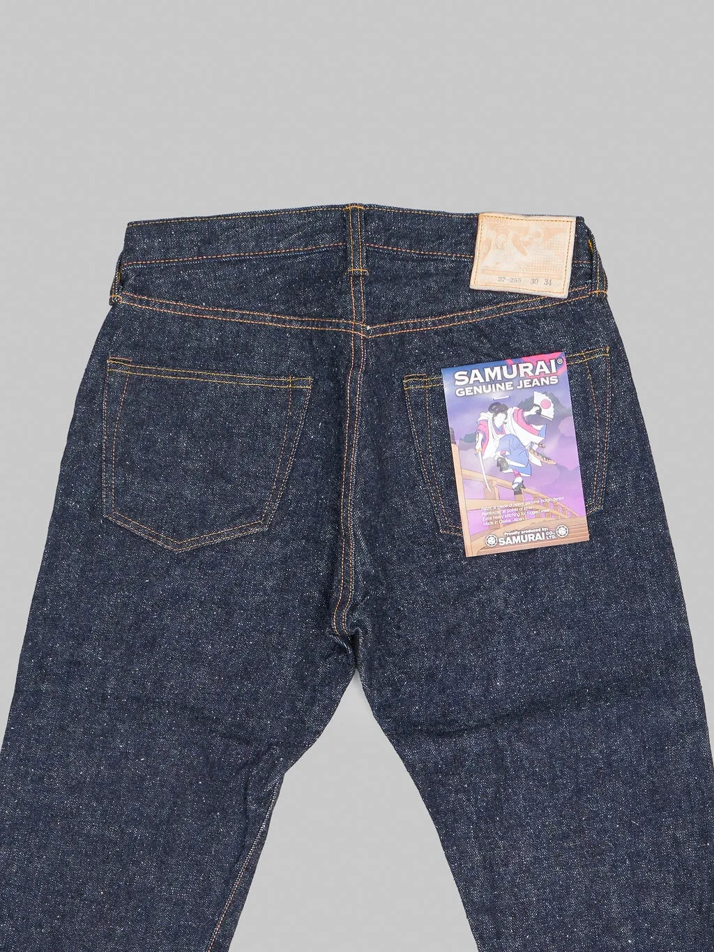 Samurai Jeans S0255XX "Ushiwaka" Model 15oz Slim Tapered Jeans