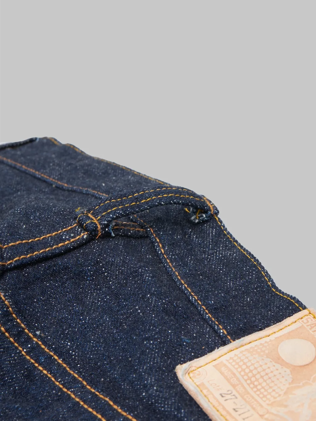 Samurai Jeans S211VX "Benkei" 17oz Relaxed Tapered Jeans